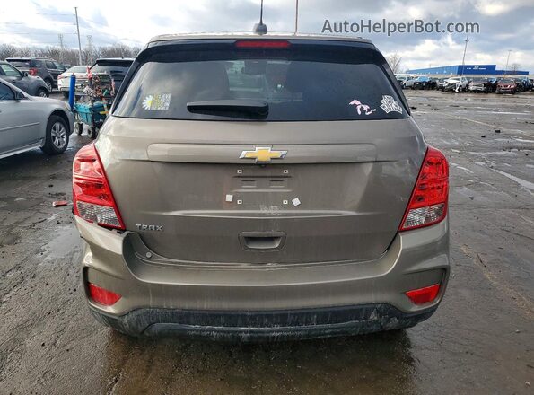 KL7CJKSB3LB336879 2020 CHEVROLET TRAX Коричневый Вид сзади