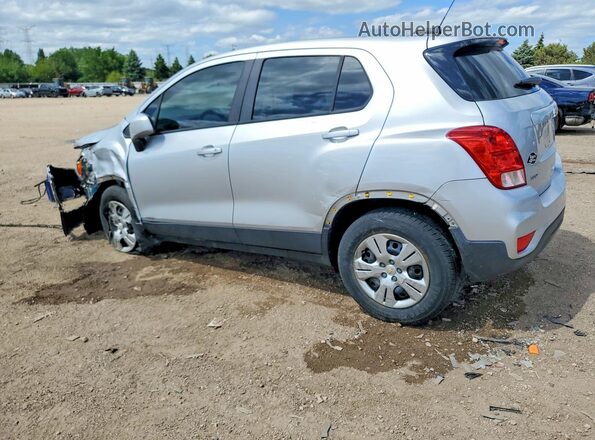KL7CJKSB4JB624164 2018 CHEVROLET TRAX Silver Задня ліва чверть