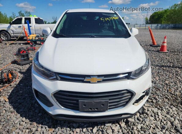 KL7CJKSB4JB721686 2018 CHEVROLET TRAX White Vista frontal