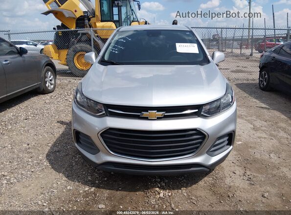 KL7CJKSB4LB037742 2020 CHEVROLET TRAX Silver Widok zestawu wskaźników