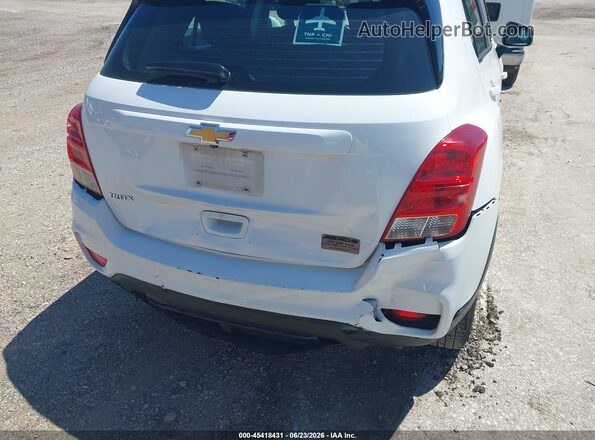 KL7CJKSB4LB063676 2020 CHEVROLET TRAX White Front view