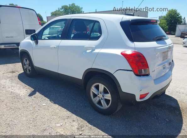 KL7CJKSB4LB063676 2020 CHEVROLET TRAX White Rear left
