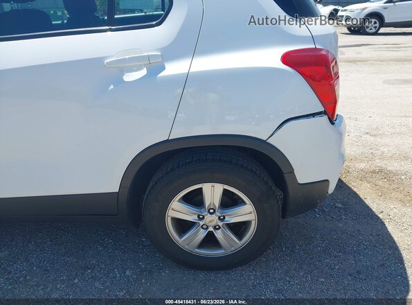 KL7CJKSB4LB063676 2020 CHEVROLET TRAX White 