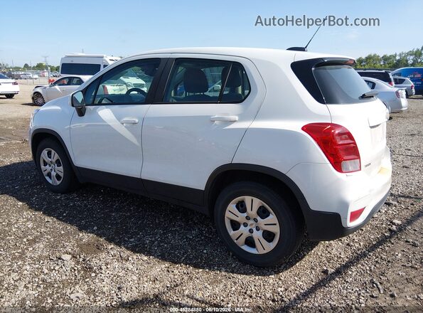 KL7CJKSB5HB126467 2017 CHEVROLET TRAX Белый Задняя левая четверть