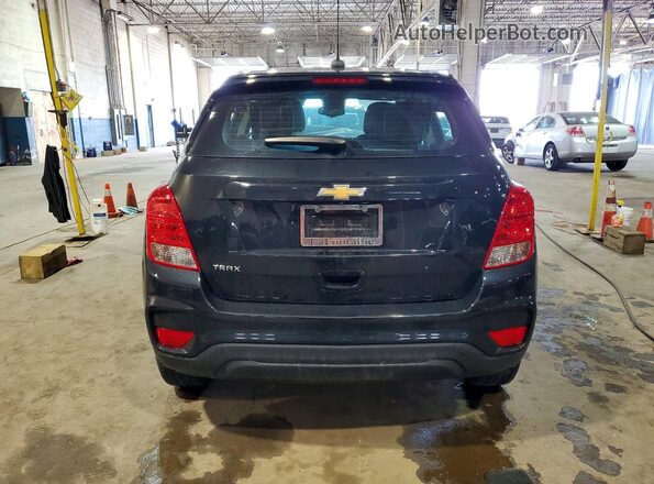 KL7CJKSB5LB086397 2020 CHEVROLET TRAX Black Вид ззаду