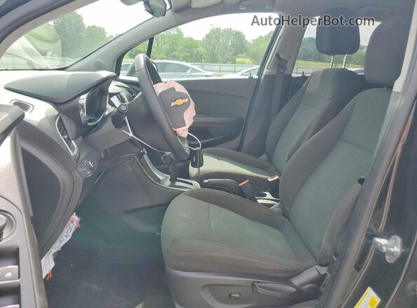 KL7CJKSB5LB086447 2020 CHEVROLET TRAX Black Вид салону спереду