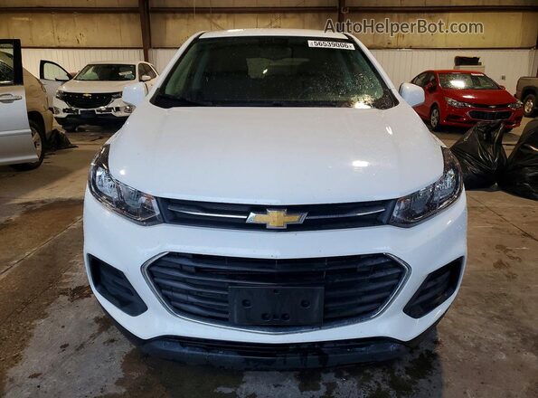 KL7CJKSB5LB328329 2020 CHEVROLET TRAX White Вид спереду