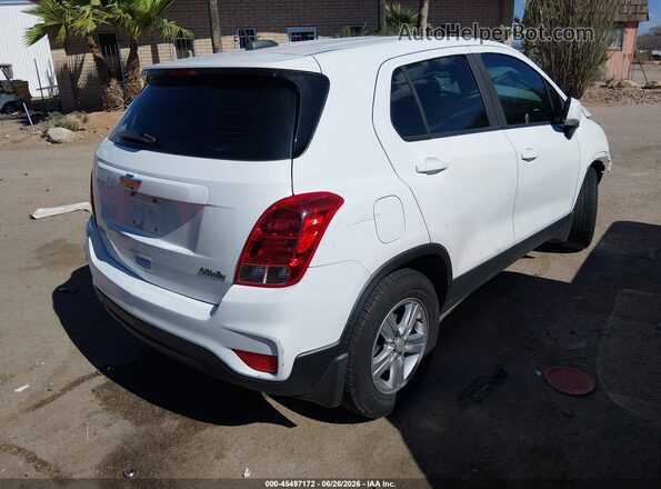 KL7CJKSB6LB061296 2020 CHEVROLET TRAX White უკანა მარჯვენა
