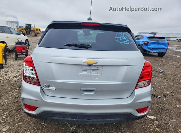 KL7CJKSB6LB313676 2020 CHEVROLET TRAX Silver უკანა ხედი
