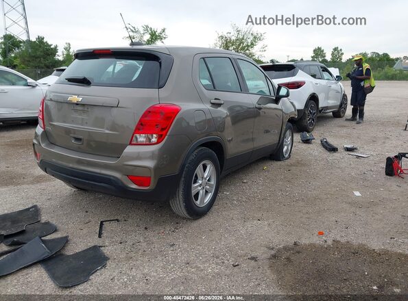 KL7CJKSB6LB350405 2020 CHEVROLET TRAX Brown Հետևի աջ