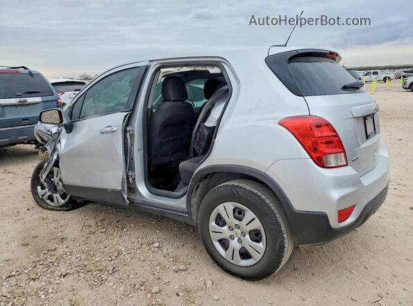 KL7CJKSB7HB174357 2017 CHEVROLET TRAX Silver უკანა მარცხენა