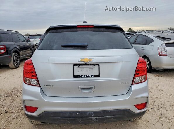 KL7CJKSB7HB174357 2017 CHEVROLET TRAX Silver უკანა ხედი