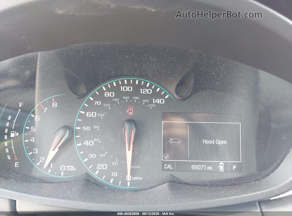 KL7CJKSB7HB176576 2017 CHEVROLET TRAX Silver უკანა სავარძლების ხედი