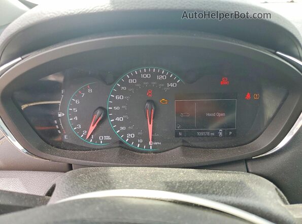 KL7CJKSB7JB595422 2018 CHEVROLET TRAX Silver Սարքավորումների վահանակի տեսք