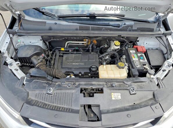 KL7CJKSB7JB595422 2018 CHEVROLET TRAX Silver Սալոնի հետևի տեսք