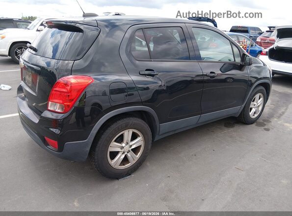 KL7CJKSB7LB090418 2020 CHEVROLET TRAX Черный Задняя правая четверть