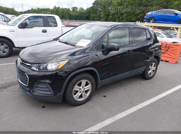 KL7CJKSB7LB090418 2020 CHEVROLET TRAX Черный Передняя левая четверть