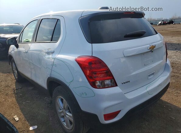 KL7CJKSB7MB329726 2021 CHEVROLET TRAX White Հետևի ձախ