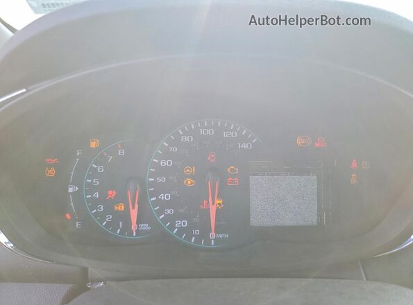 KL7CJKSB7MB329726 2021 CHEVROLET TRAX White Սարքավորումների վահանակի տեսք