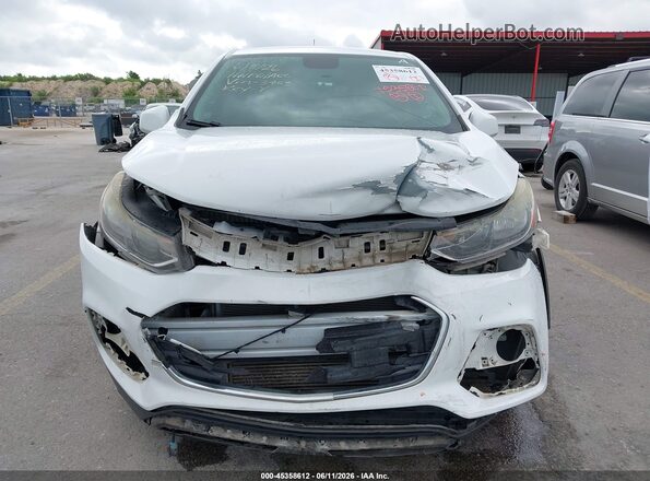 KL7CJKSB8HB053403 2017 CHEVROLET TRAX White Vista interior trasera