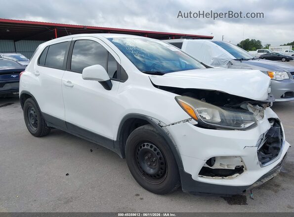 KL7CJKSB8HB053403 2017 CHEVROLET TRAX White 