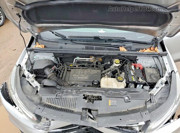 KL7CJKSB8HB258350 2017 CHEVROLET TRAX Silver Շարժիչի բաժամունքի տեսք