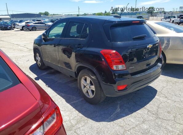 KL7CJKSB8LB041003 2020 CHEVROLET TRAX Black Tył lewy