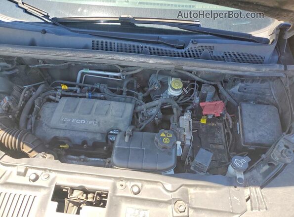 KL7CJKSB8LB041003 2020 CHEVROLET TRAX Black Widok komory silnika