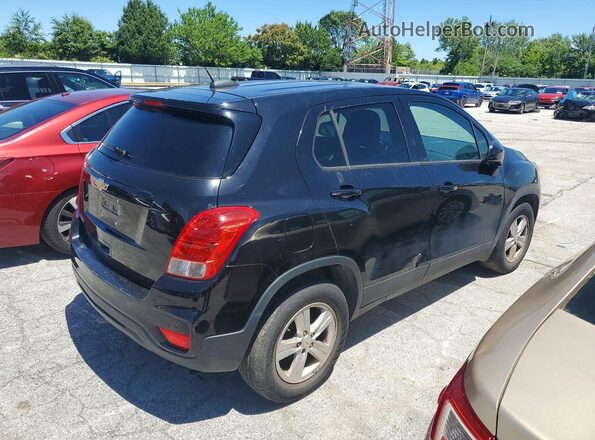 KL7CJKSB8LB041003 2020 CHEVROLET TRAX Black Tył prawy
