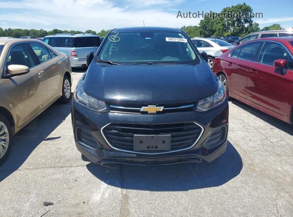 KL7CJKSB8LB041003 2020 CHEVROLET TRAX Black Widok z przodu