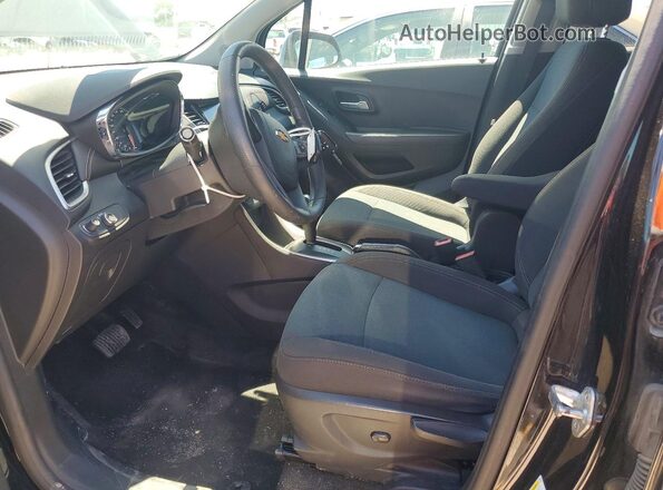 KL7CJKSB8LB041003 2020 CHEVROLET TRAX Black Widok wnętrza z przodu