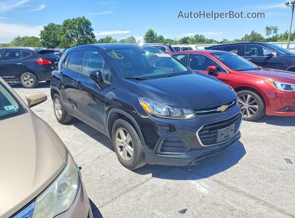 KL7CJKSB8LB041003 2020 CHEVROLET TRAX Black Przód prawy