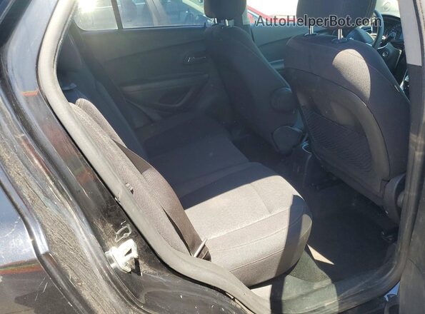 KL7CJKSB8LB041003 2020 CHEVROLET TRAX Black Widok wnętrza z tyłu