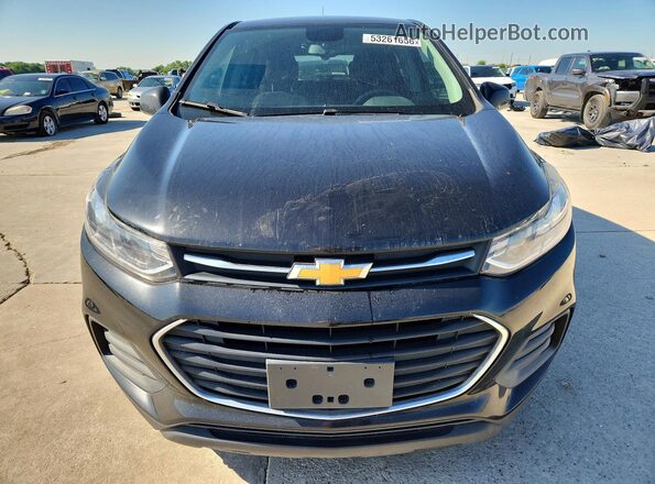 KL7CJKSB8LB063776 2020 CHEVROLET TRAX Черный Вид спереди