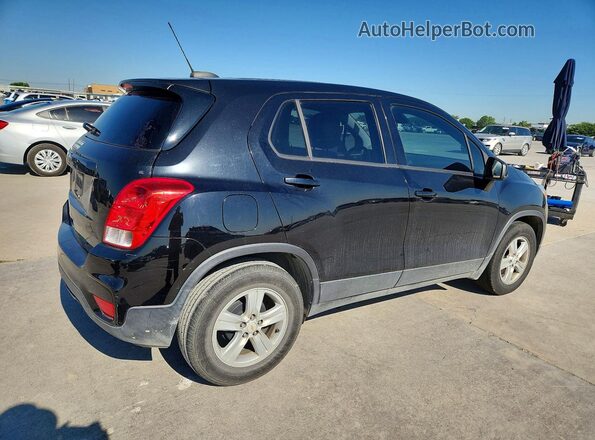 KL7CJKSB8LB063776 2020 CHEVROLET TRAX Черный Задняя правая четверть