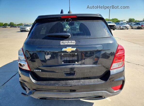 KL7CJKSB8LB063776 2020 CHEVROLET TRAX Черный Вид сзади