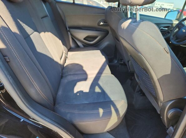 KL7CJKSB8LB063776 2020 CHEVROLET TRAX Черный Вид задних сидений
