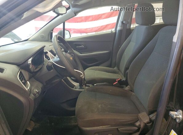 KL7CJKSB8MB302518 2021 CHEVROLET TRAX Black Вид салону спереду