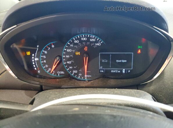 KL7CJKSB8MB302518 2021 CHEVROLET TRAX Black Вид щитка приладів