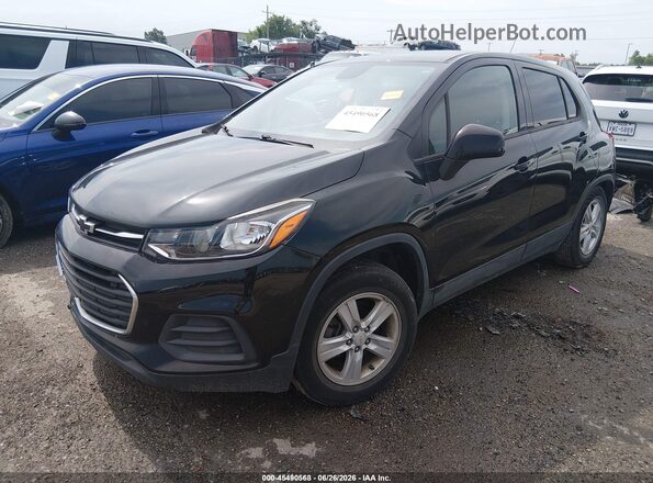 KL7CJKSB9LB043410 2020 CHEVROLET TRAX Black წინა მარცხენა ხედი სამი მეოთხედიდან