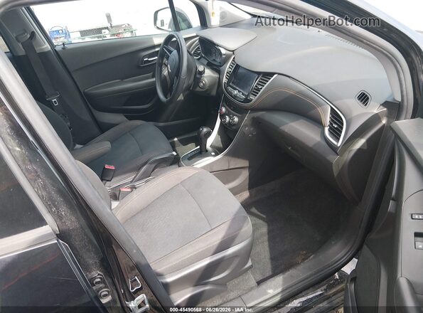 KL7CJKSB9LB043410 2020 CHEVROLET TRAX Black წინა სალონის ხედი