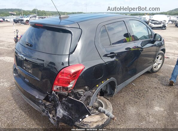 KL7CJKSB9LB043410 2020 CHEVROLET TRAX Black უკანა მარჯვენა