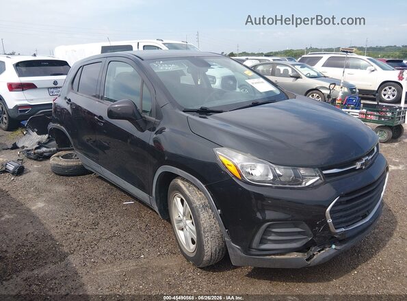 KL7CJKSB9LB043410 2020 CHEVROLET TRAX Black უკანა სალონის ხედი