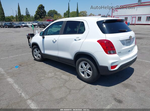 KL7CJKSB9LB060000 2020 CHEVROLET TRAX White Задня ліва чверть