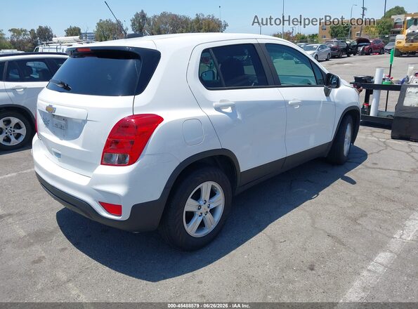 KL7CJKSB9LB060000 2020 CHEVROLET TRAX White Задня права чверть