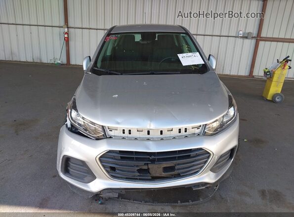 KL7CJKSBXJB720686 2018 CHEVROLET TRAX Silver 