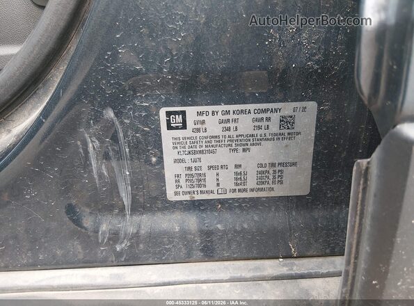 KL7CJKSBXMB310457 2021 CHEVROLET TRAX Gray ძრავის განყოფილების ხედი