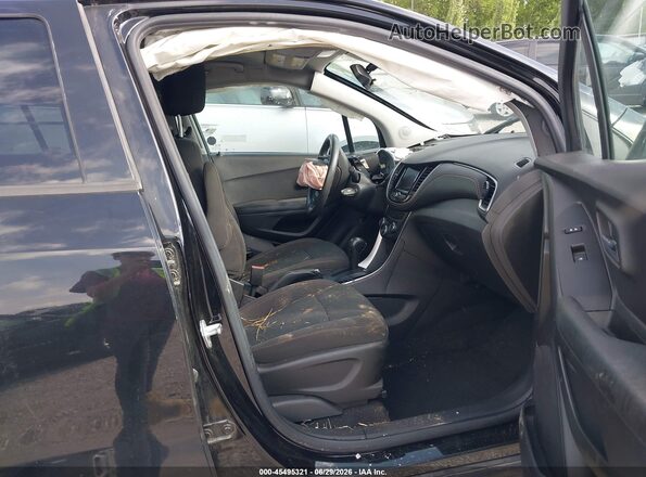 KL7CJKSBXMB329204 2021 CHEVROLET TRAX Black Вид салону спереду
