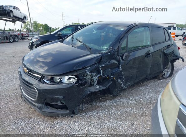 KL7CJKSBXMB329204 2021 CHEVROLET TRAX Black Передня ліва чверть
