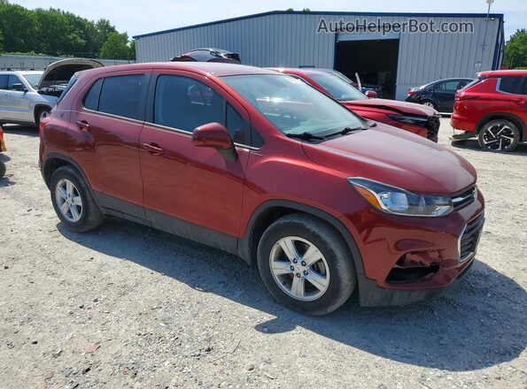 KL7CJKSBXMB339120 2021 CHEVROLET TRAX Burgundy Առջևի աջ